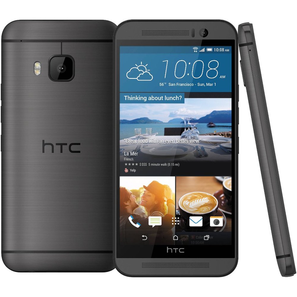 HTC One M9 32GB Gun Metal 99HADH032-00 T-Mobile